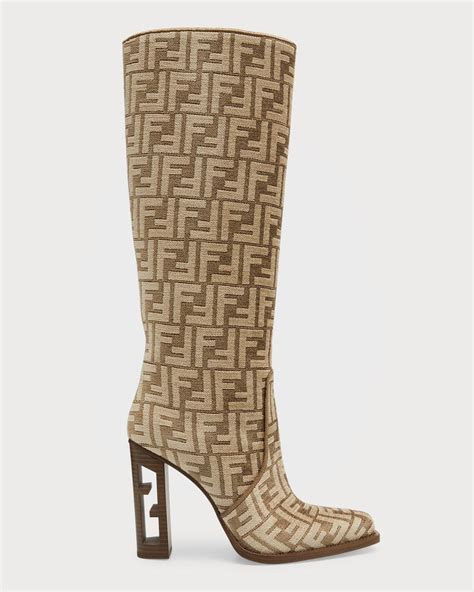 fendi 7e1170 vitello nappato shoes|Fendi boots for sale.